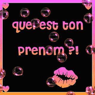 kel est ton prenom
